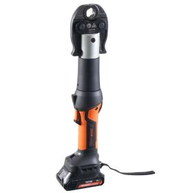 VEVOR Pro Press Tool Pipe Crimping Kit Press Tool Battery Kit 1/2" 3/4" 1" Jaw