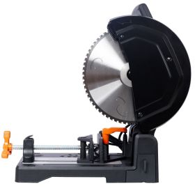 15-Amp Heavy Duty 14 Inch Metal Cutting Chop Saw W/ 14 Inch Carbide-Tipped Blade Premium Multi-Material Cut-Off Chop Saw with Carbide-Tipped Meta