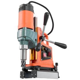Magnetic Drill Press, 1400 W, 2 inch Boring Diameter, 0-750 RPM Speed, Reversible Direction, Mag Drill Press for Metal Surface