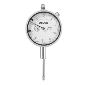 VEVOR Dial Test Indicator, 0.001 inch Accuracy, 0-1 inch Measuring Range, Easy to Read Large Dial, Professional for Internal Diameter Measurement