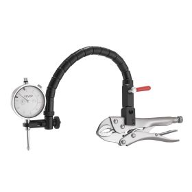 VEVOR Dial Test Indicator with 360-Degree Flexible Arm and 360-Degree Locking Pliers, 0.001 inch Accuracy, 0-1 inch Range