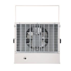 VEVOR Electric Garage Heater, 7500-Watt Digital Fan-Forced Wall/Ceiling Mount Shop Heater, with Remote Control Overheat Protection