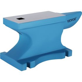 VEVOR Single Horn Anvil 55Lbs, Cast Iron Anvil Blacksmith Withstands Heavy Blows,Anvil Rugged Round Horn Anvil Blacksmith Jewelers Metalsmith Too