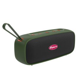 Cyboris S16 High Quality IPX7 Waterproof Bluetooth Speaker, Hifi Wireless V5.4 Outdoor 2.0 Stereo Portable Speakers DSP 30W Loud Stereo Soundbox (Color: Green)